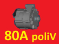 ALTERNATOR 14V 80A POLY V