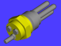 Starter glow plug