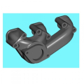 EXHAUST MANIFOLD FRONT OUTLET