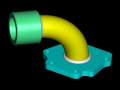 Flangia per motori kohler LDW2204