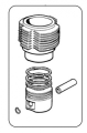 Kit cylinder piston MD 191 25LD 425-2