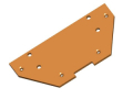 Piastra per motori kohler 9 LD 625-2