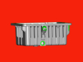 Coppa olio per motori kohler LDW702/B1