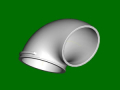 Tubo flangiato per motori kohler LDW1003