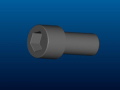 Screw TCEI 12X25-5931.8G+ZN.B for kohler engines KDW1003