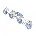 MACHINED EXHAUST MANIFOLD KDI1903 NO CAC