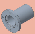 Flangia per motori kohler KDI-TCP 3404E5/22A