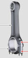 Connecting rod LDW502 KDW502