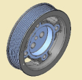 Puleggia comando per motori kohler KDI 3404TM/G18 ---MY24